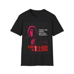 Driller Killer Horror Movie Slasher Cult Film Graphic Unisex T-Shirt